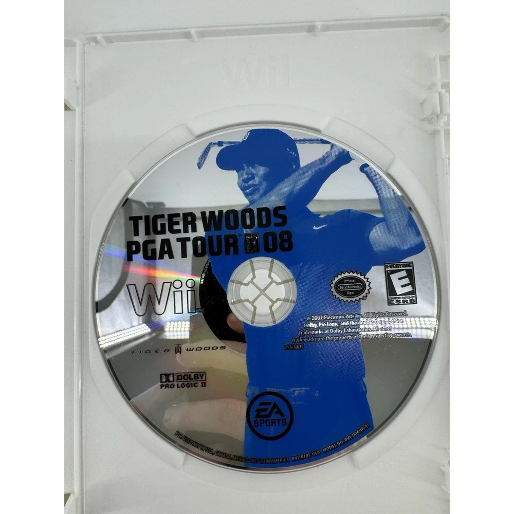 Tiger Woods PGA Tour 08 Nintendo Wii 2008 Complete With Manual EA‎ Sports
